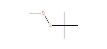 tert-Butyl methyl disulfide